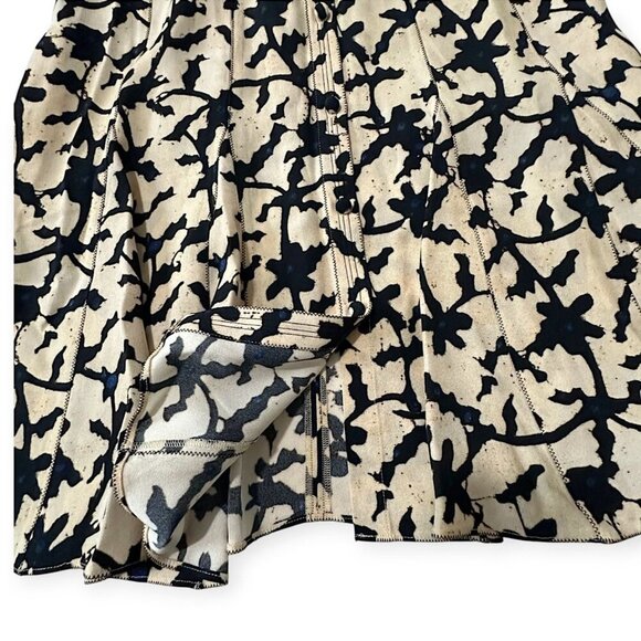 Ulla Johnson Roanne Printed Crepe Mini Dress, Size 4, Moonstone, New with tag - Picture 11 of 15